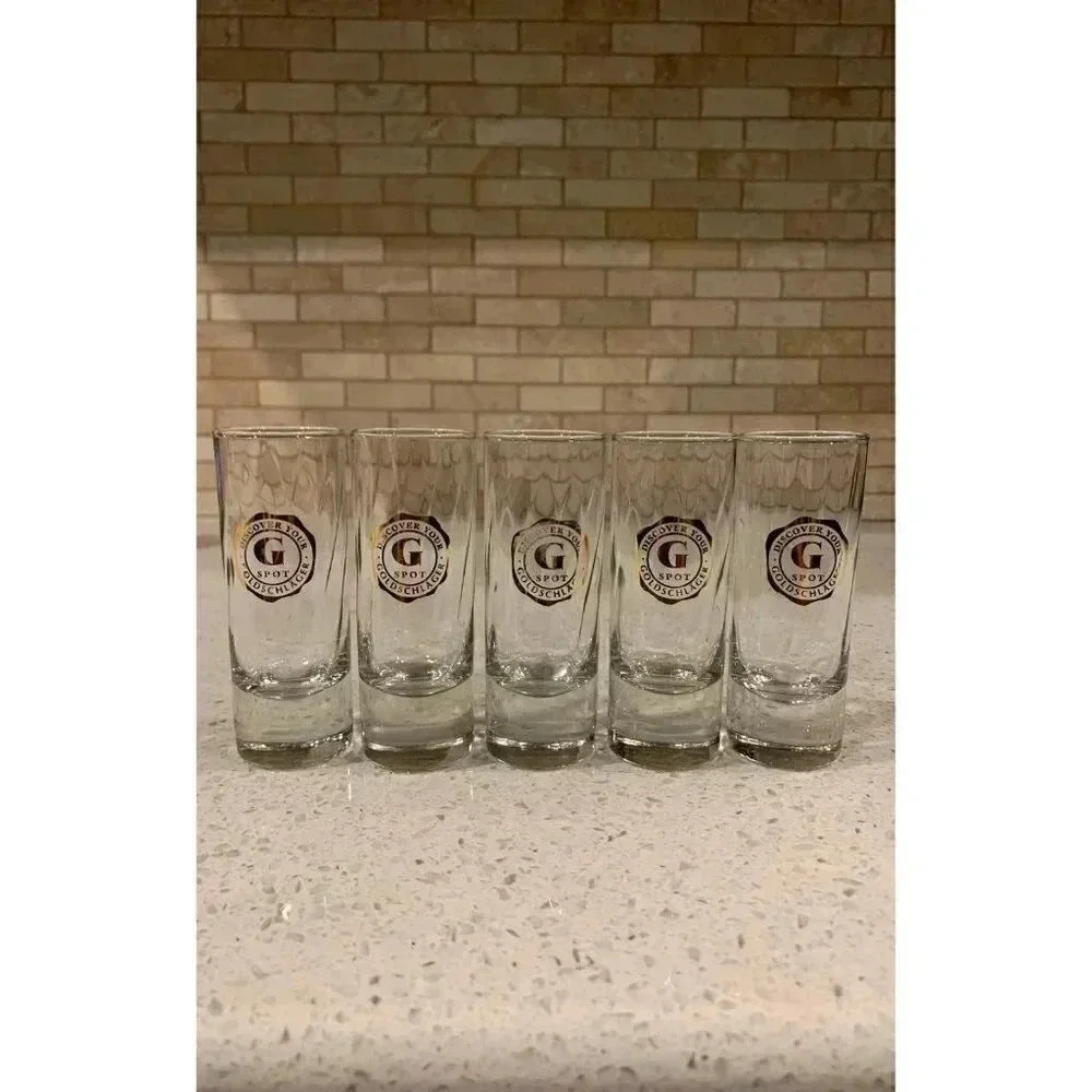 Goldschlager Liqueur Discover Your‎ G Spot Shot Glasses bundle